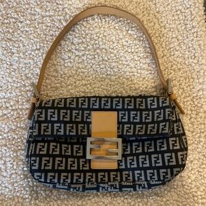 Fendi Black and Tan Women's Bag